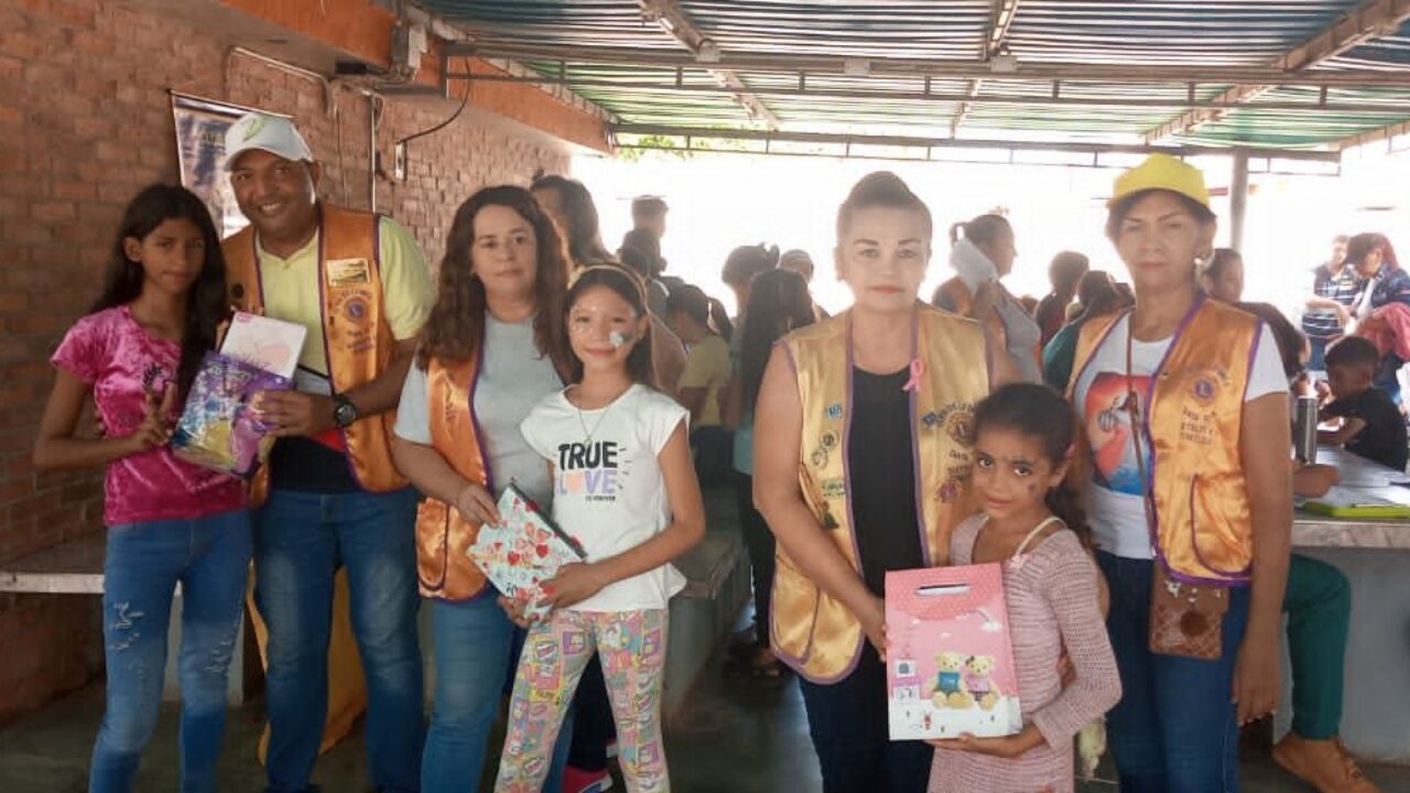 Club de Leones de Santa Rita atendió a 150 personas siguiendo causas globales «Ayuda Humanitaria y Juventud»