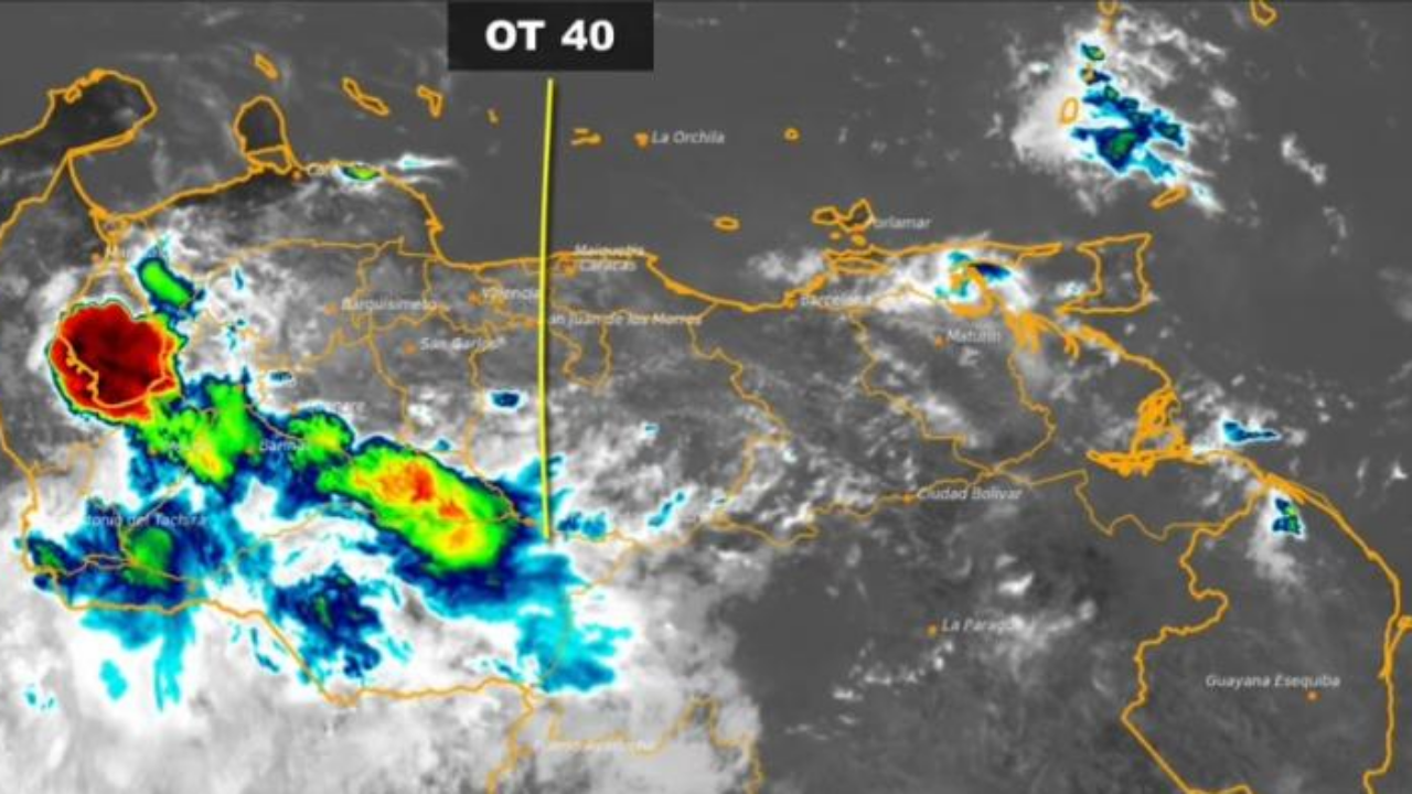 Inameh: La onda tropical 40 traerá precipitaciones y tormentas eléctricas en gran parte de Venezuela este domingo