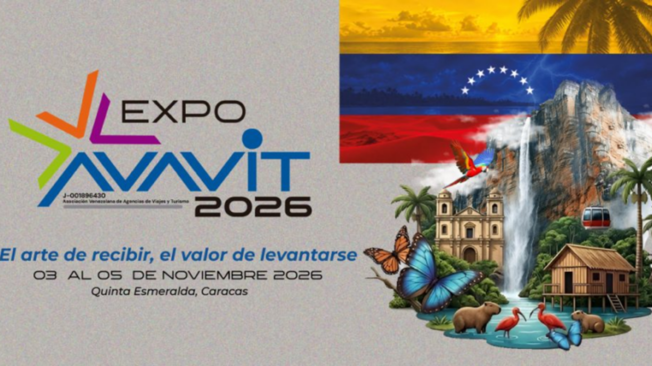 La Expo Avavit 2026 se celebrará del 3 al 5 de noviembre para impulsar el turismo en Venezuela
