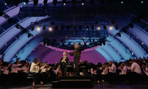 Gustavo Dudamel conmovió en su concierto de despedida de la Filarmónica de Los Ángeles dedicado a Venezuela