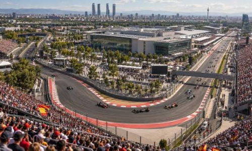 F1: La Casa Real española y figuras del deporte mundial engalanaron el estreno del trazado urbano de Madring