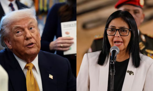 Trump no descarta un encuentro bilateral con Delcy Rodríguez durante la Asamblea General de la ONU