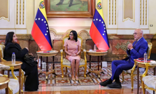 Delcy Rodríguez califica de trascendental el acuerdo paritario para desbloquear el oro venezolano