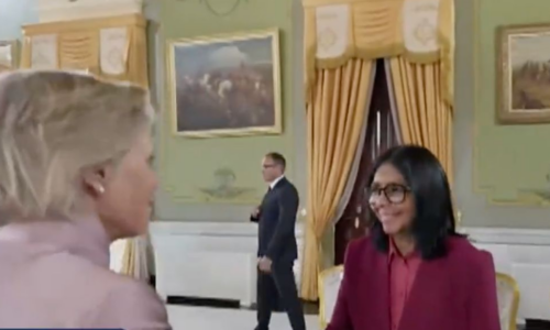 Delcy Rodríguez recibe Cartas Credenciales de la nueva embajadora de Países Bajos