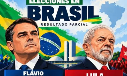 Lula da Silva remonta y toma una mínima ventaja sobre Flávio Bolsonaro con el 62 % del escrutinio en Brasil