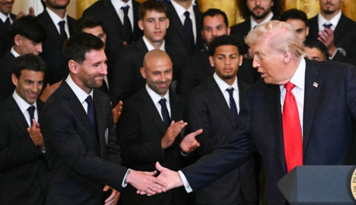 Trump corona al Inter Miami en la Casa Blanca: Homenaje histórico a Lionel Messi en el Salón Este