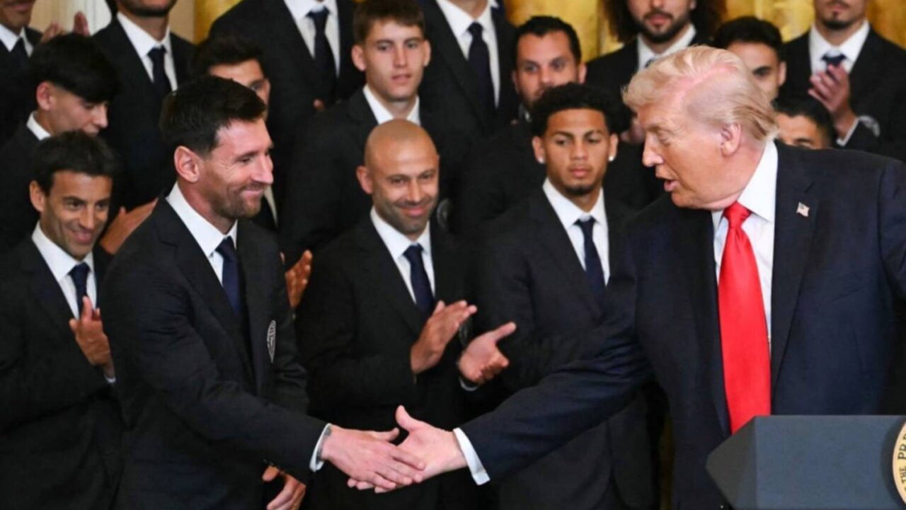 Trump corona al Inter Miami en la Casa Blanca: Homenaje histórico a Lionel Messi en el Salón Este