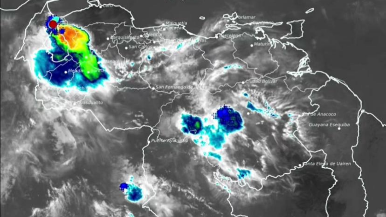 Inameh advierte sobre lluvias intensas y descargas eléctricas por el paso de la onda tropical número 50