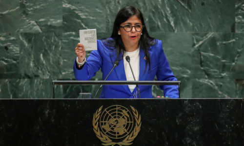 Confirman presencia de Delcy Rodríguez a la  81.ª Asamblea General de la ONU en Nueva York.