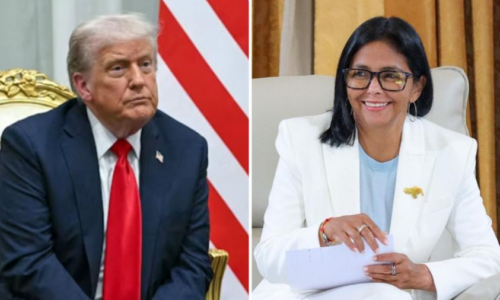 Delcy Rodríguez y Donald Trump sostienen encuentro a puerta cerrada en Nueva York