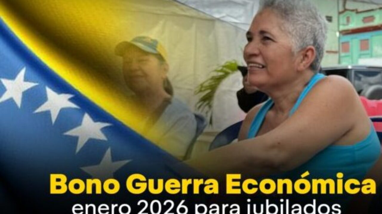 Inicia el pago del bono de «Guerra Económica» de enero para jubilados de la administración publica