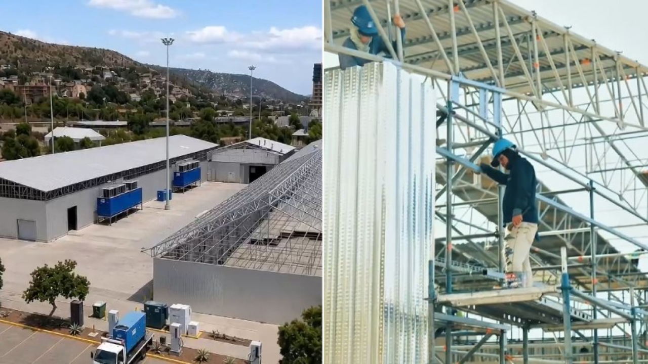 Avanza a paso firme la edificación del terminal aéreo temporal de Maiquetía