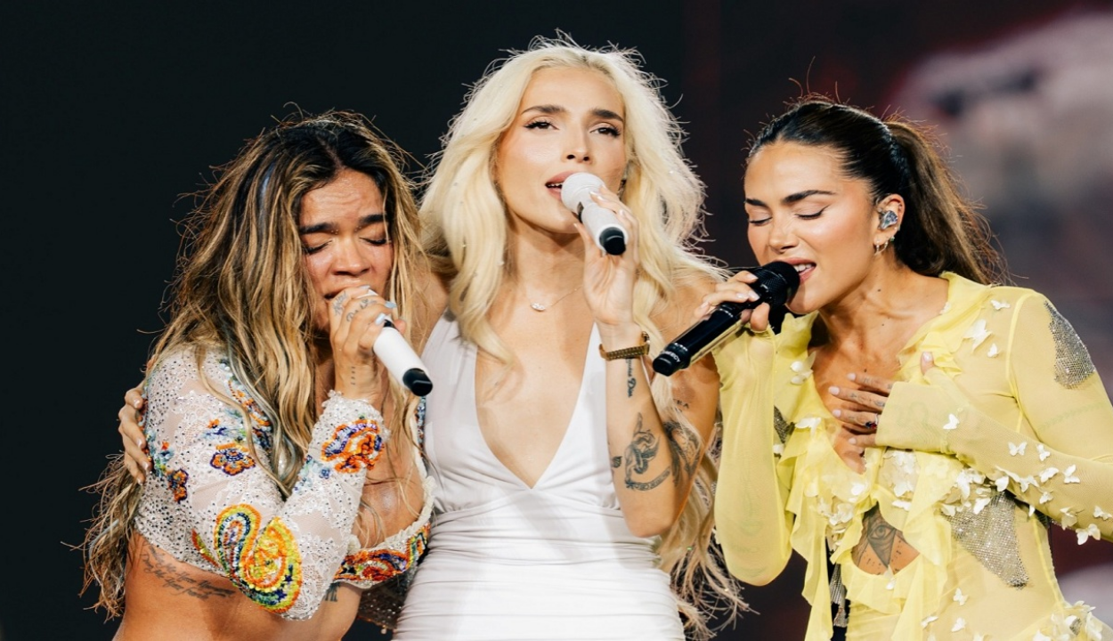 Karol G hace historia en Miami al reunir en escenario a Greeicy y Elena Rose