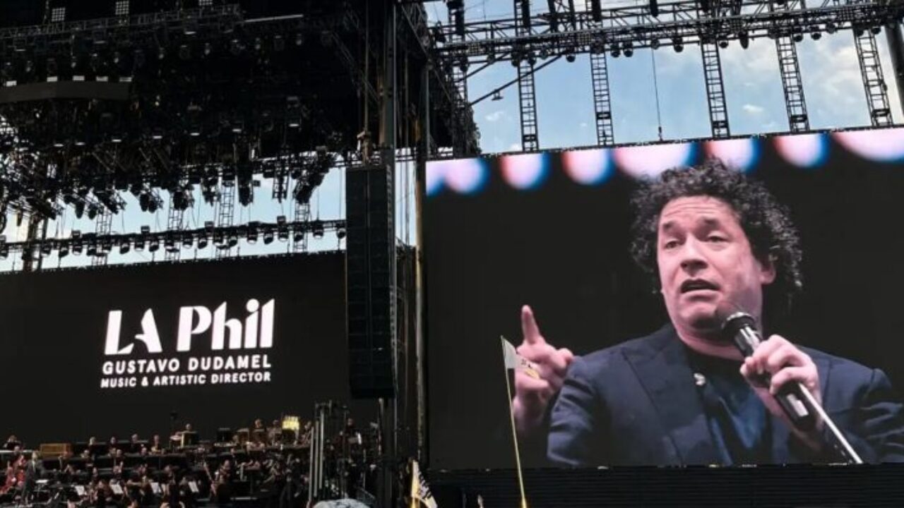 Gustavo Dudamel listo para su segundo show en en el famoso Festival de Coachella