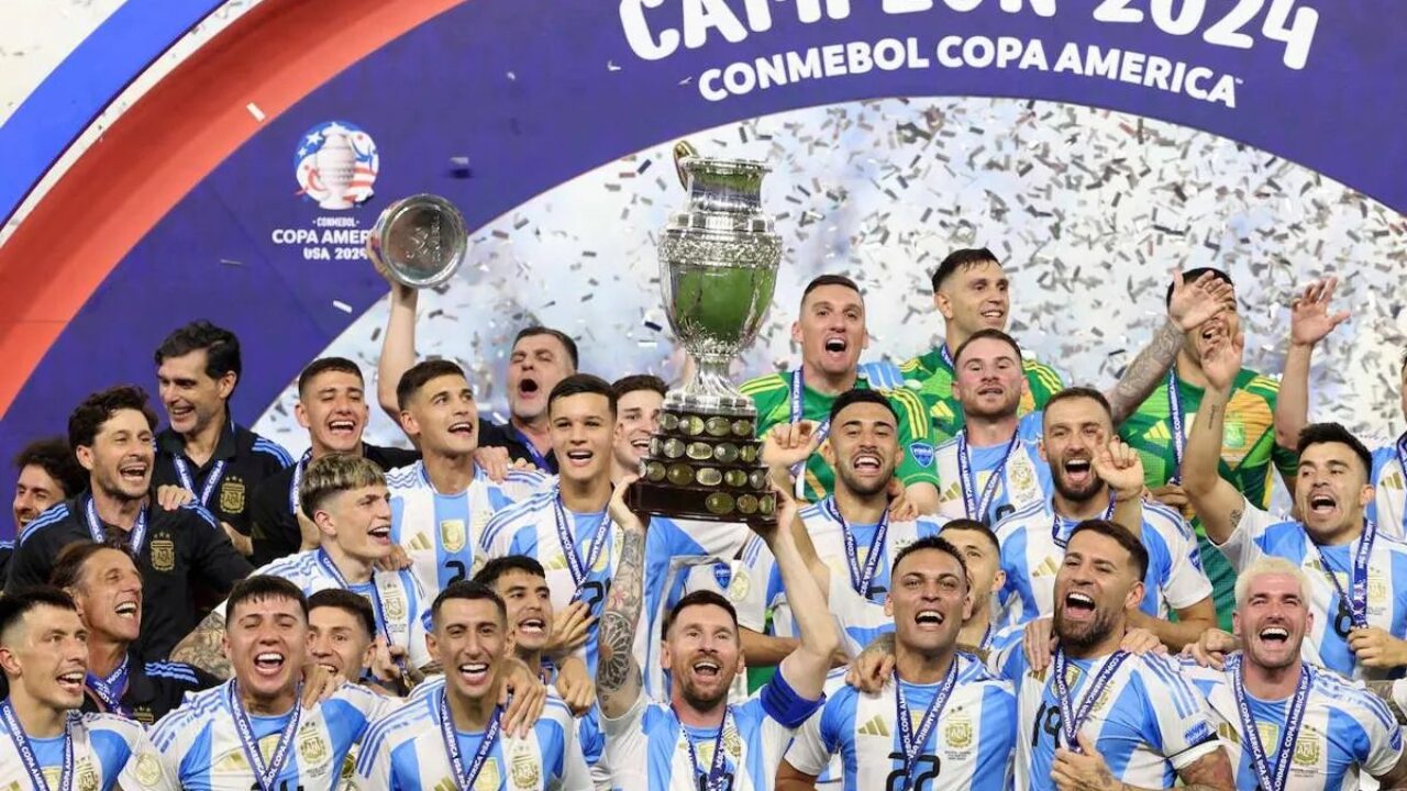 Argentina ganó por segunda vez consecutiva la Copa América 2024 