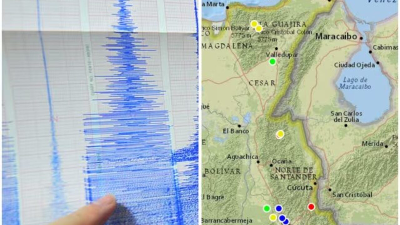 Fuerte temblor en Colombia este domingo 21 de enero: magnitud y epicentro