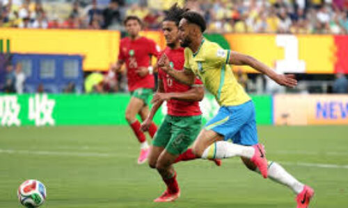 Brasil iguala ante un sólido Marruecos en su estreno mundialista