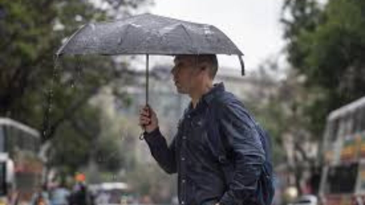Inameh prevé sábado de intensas precipitaciones y descargas eléctricas en gran parte del país