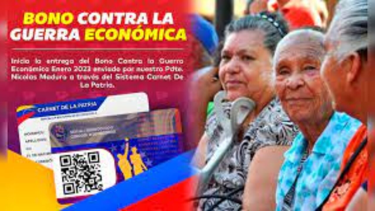 Inicia este viernes entrega del bono contra la «Guerra Económica» para pensionados