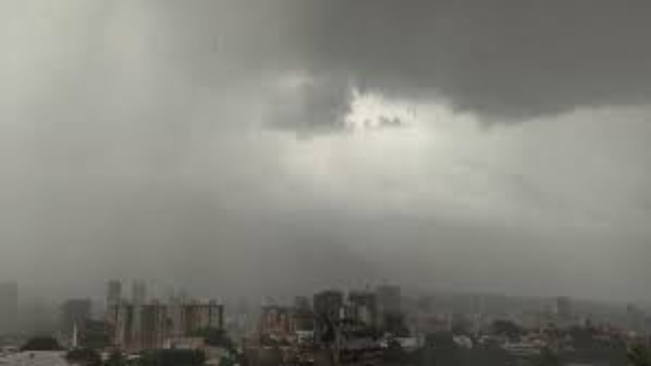 INAMEH alerta: lluvias y tormentas eléctricas cubrirán gran parte del país en las próximas 6 horas