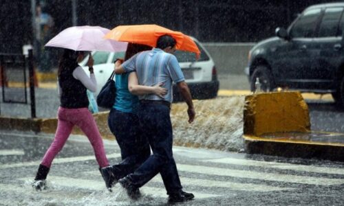 Inameh: Lluvias y nubosidad marcarán este viernes en gran parte del territorio nacional