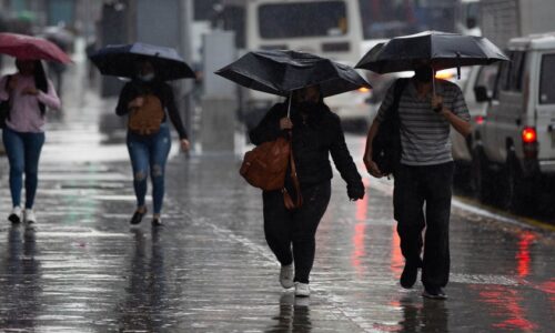 Alerta climática: Inameh prevé lluvias intensas y descargas eléctricas en gran parte del territorio nacional