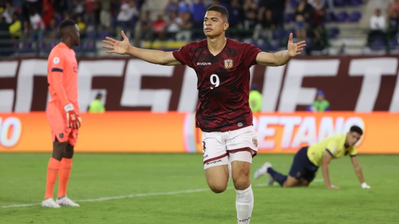 La Vinotinto igualó ante Ecuador en la segunda jornada del Preolímpico