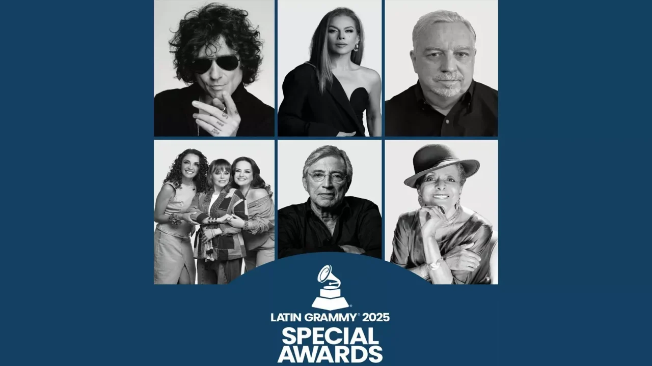«Premio a la Excelencia Musical»: Leyendas de la música latina, serán reconocidas en los Latin Grammy