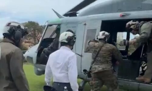 EE. UU. acelera la respuesta humanitaria tras inspección aérea en áreas devastadas