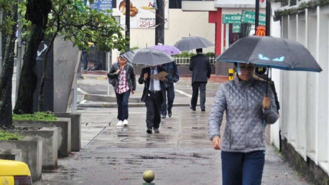INAMEH: Lluvias de intensidad variable afectarán este martes la región central del país