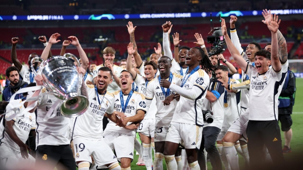 Real Madrid se adueña de la 15ta copa de la Champions League al vencer al Dortmund 2-0