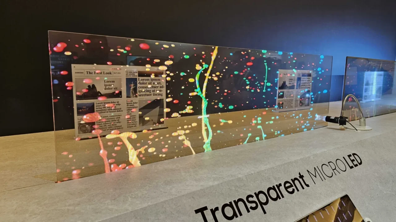 Pantallas transparentes y robots con IA son las novedades del Consumer Electronics Show 2024 de Las Vegas