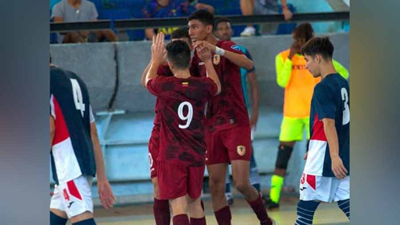 Venezuela golea a Cuba en partidos preparatorios para la Copa América de Futsal 2024