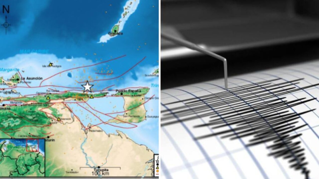 Sismo de magnitud 3.5 se registró en la costa norte del estado Sucre
